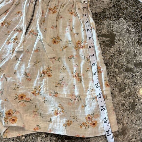 Mary Lawless Lee x Splendid spring floral romper short jumper Sz M - Picture 12 of 14